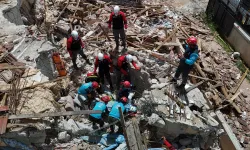 Kocaeli'deki deprem tatbikatı gerçeği aratmadı