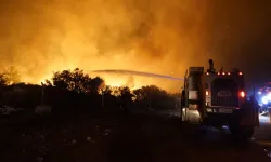 Buca alevler içinde kaldı