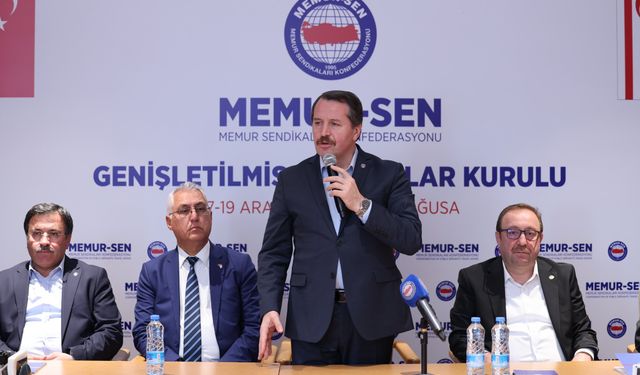 Memur-Sen Genel Başkanı Ali Yalçın: Verdiğimiz destek, kardeşliğimizi daha da pekiştirecektir