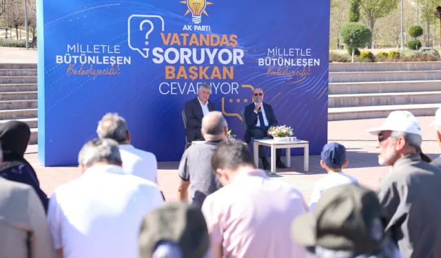 Konya Selçuklu'da vatandaş sordu, Başkan cevapladı