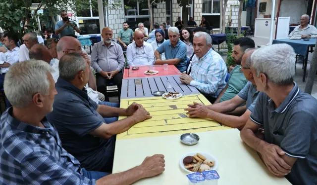 Başkan Şadi Özdemir, Akçalar Mahallesi’nde vatandaşlarla buluştu