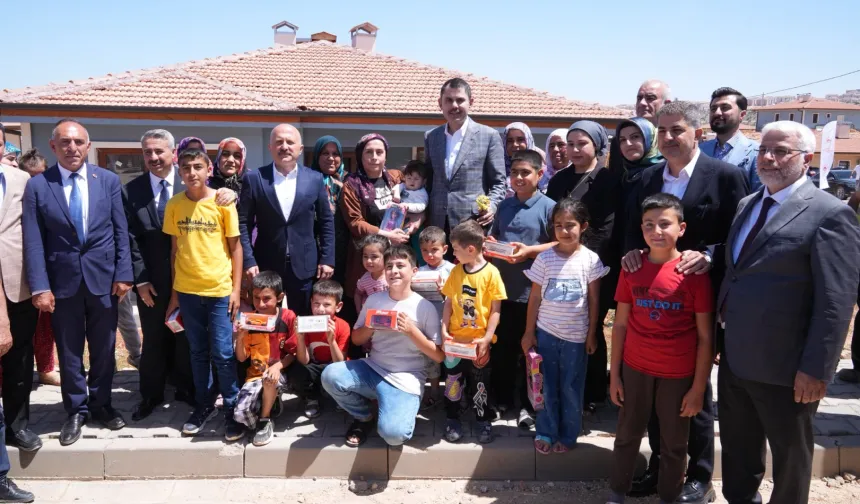 Bakan Kurum'a Adıyaman Zey Köyü'nden teşekkür