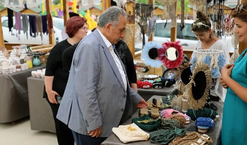 Kayseri Talas'ta bayram öncesi Maharetli Eller zamanı
