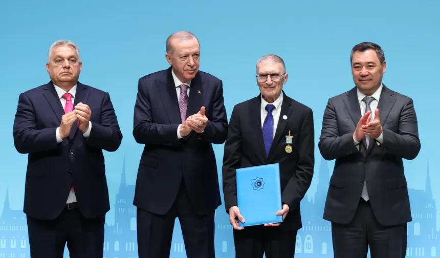 Türk Devletleri'nden Aziz Sancar'a 'Ali Şir Nevai Ödülü'