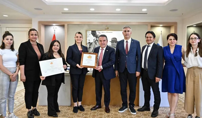 Cittaslow’dan Antalya’ya anlamlı ödül