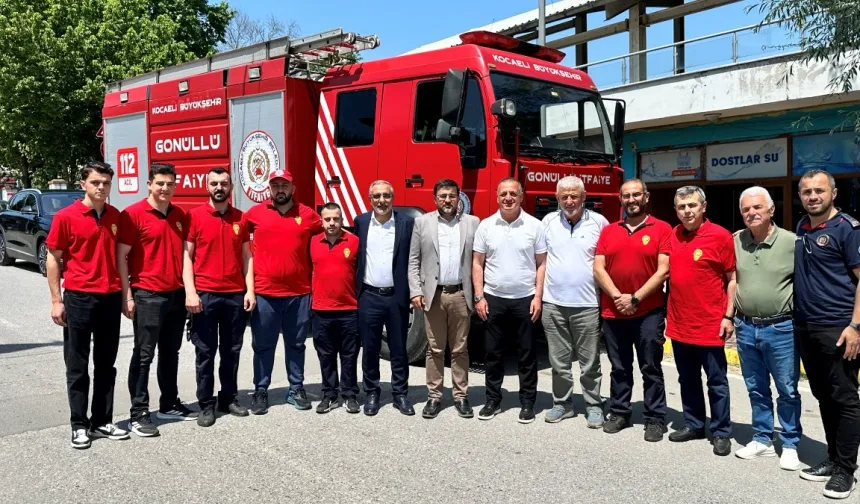 Gönüllü kahramanlara moral ziyareti