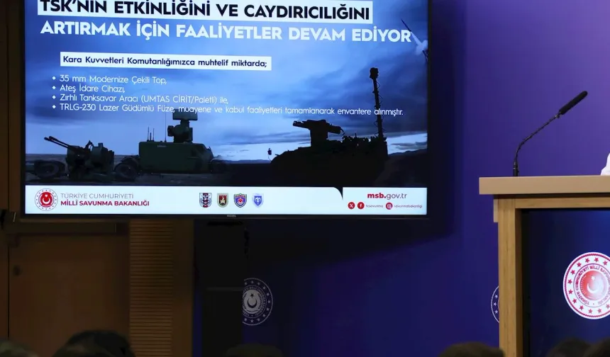 TSK'ya yerli ve milli güç... Yeni silah sistemleri envanterde