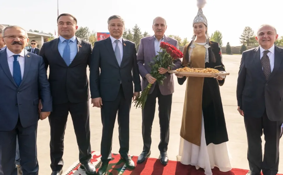 TBMM Başkanı Kurtulmuş Kırgızistan'da
