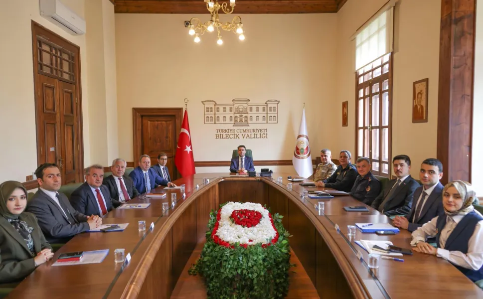 Bilecik’te 'Asayiş ve Güvenlik' masaya yatırıldı