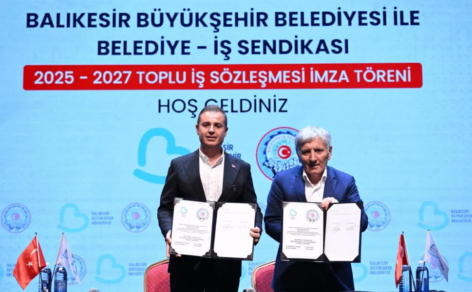 Balıkesir Büyükşehir personeline zam müjdesi